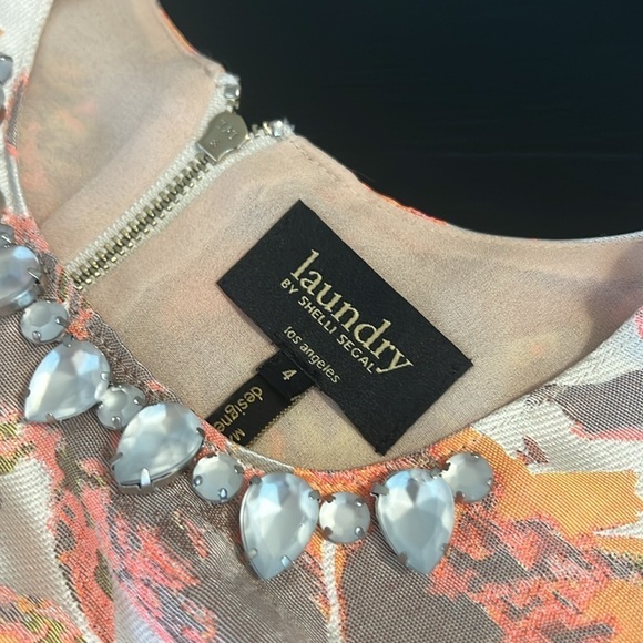 Laundry by Shelli Segal Floral Sleeveless Dress - Picture 3 of 7